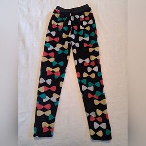 Girls size 90 or girls 3 fit bigger fleece lined leggings VGUC